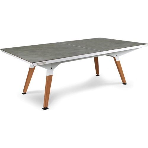 Play-Style Origin Medium lauko stalo teniso stalas, baltas, su tinklu