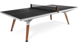 Lauko stalo teniso stalas Play-Style Origin, baltas, su tinkleliu