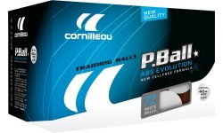 Мячи для настольного тенниса Cornilleau P-Ball ABS Evolution 1* x72, оранжевые