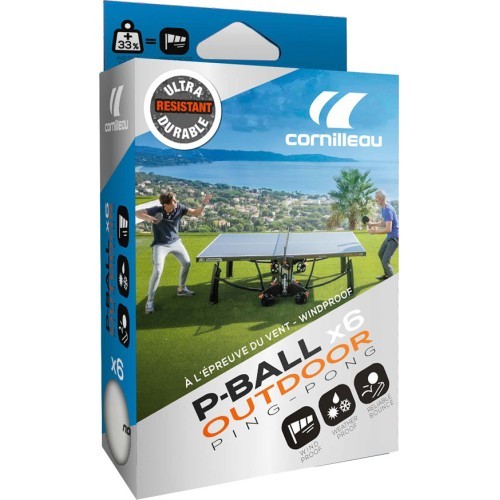 Cornilleau P-Ball Outdoor White x6