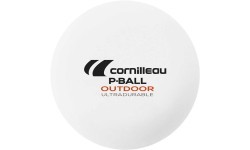 Мячи для настольного тенниса Cornilleau P-Ball Outdoor, белые, 6 шт.