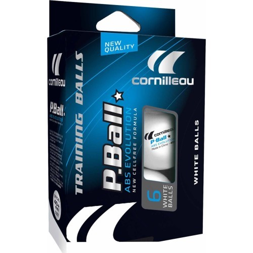 Cornilleau P-Ball 1* White x6
