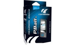 Stalo teniso kamuoliukai Cornilleau P-Ball 1* balti, 6 vnt.