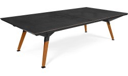 Play-Style Origin Outdoor Table Black - Fabric Net (included) - Dark Stone