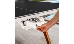 Lauko stalo teniso stalas Play-Style Origin, baltas