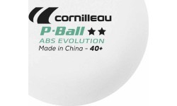 Cornilleau P-Ball 2* белые мячи для настольного тенниса x6
