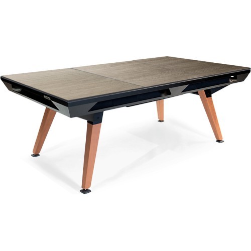 Origin Outdoor biliardo stalviršis, juodas rėmas, mediena, juoda