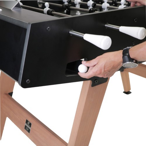 Stalo futbolo stalas Origin Outdoor, juodas