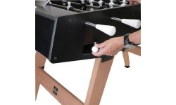 Stalo futbolo stalas Origin Outdoor, juodas
