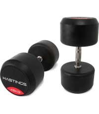 Hastings 45 kg profesionalus hantelių komplektas