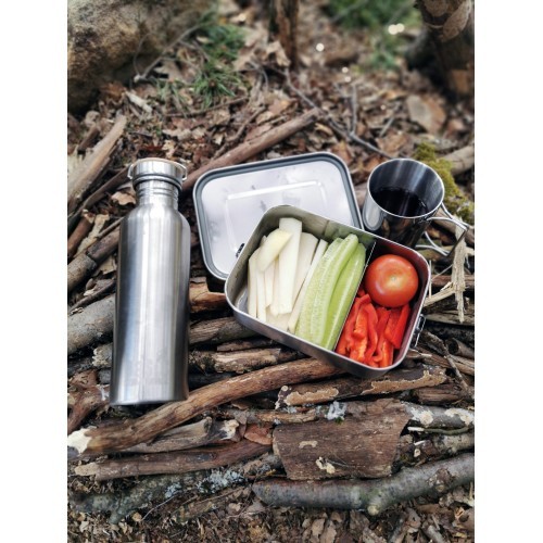 Sulankstomas nerūdijančio plieno puodelis Nalgene BasicNature, 0,35 l