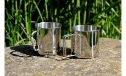 Foldable Stainless Steel Cup Nalgene BasicNature, 0.35l
