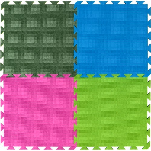 Kilimėlis Yate, 43x43x1,0 cm, rožinis/pilkas