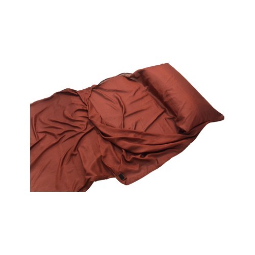 Miegmaišio įklotas Origin Outdoors Silk, stačiakampis, bordo
