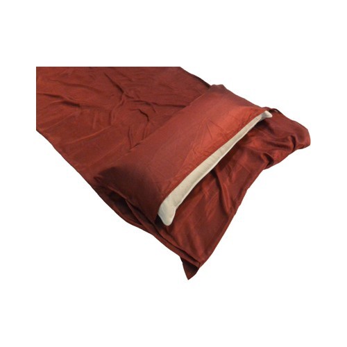 Miegmaišio įklotas Origin Outdoors Silk, stačiakampis, bordo