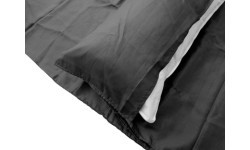Miegmaišio įdėklas Origin Outdoors Ripstop Silk, stačiakampis, tamsiai pilkas