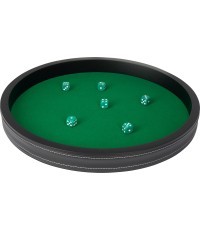 Dėklas kauliukams Buffalo 40 cm su kauliukais