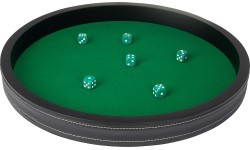 Dėklas kauliukams Buffalo 40 cm su kauliukais