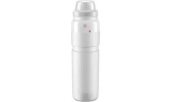 Elite FLY MTB Water Bottle 950ml (white/grey logo)