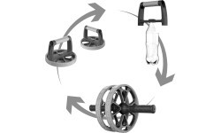3 viename pilvo preso ratukas inSPORTline Pushabroll