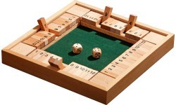 Stalo žaidimas Philos Shut the Box, 24,5x24,5 cm