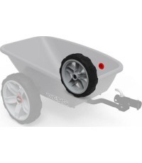 Wheel grey-black 10x2,5 right (red cover)