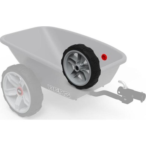 Wheel grey-black 10x2,5 right (red cover)