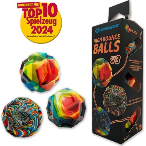 Schildkröt aukštai šokinėjantys kamuoliukai