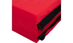 Sulankstomas gimnastikos kilimėlis inSPORTline Quad fold 200 x 120 x 5 cm - Juoda