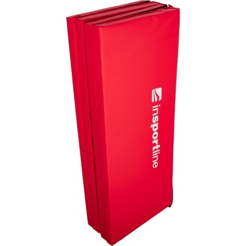 Sulankstomas gimnastikos kilimėlis inSPORTline Quad fold 200 x 120 x 5 cm - Juoda