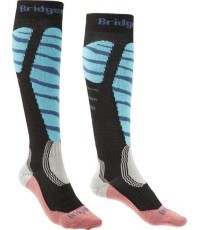 Socks For Women Bridgedale Ski EasyOn, Black - 227