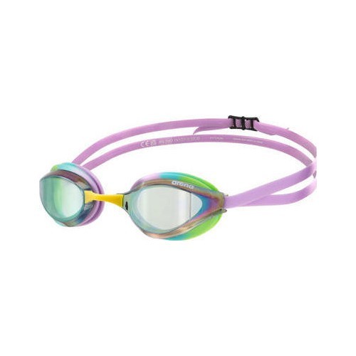 Plaukimo akiniai Python Mirror, žalia-violetinė-žalia