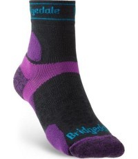 Socks Bridgedale TrailRun Merino, Purple/Black - 260