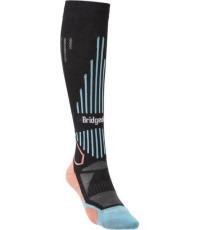 Женские лыжные носки Bridgedale Ski Lightweight, чёрные - 227