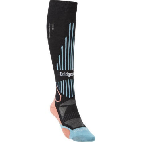 Moteriškos slidinėjimo kojinės Bridgedale Ski Lightweight, juodos - 227