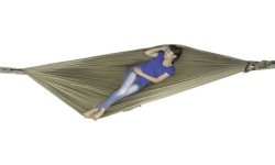 Single Hammock Ticket To The Moon, Brown