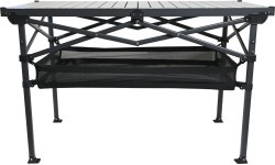 Folding camping table ROLL DUE 118x70cm