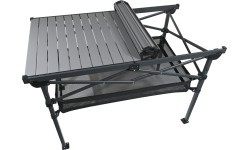 Folding camping table ROLL DUE 118x70cm