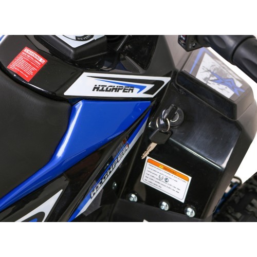 Quad E-STAR vehicle Blue