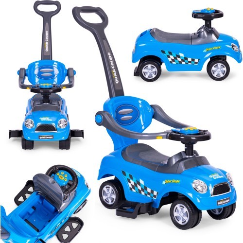 Pusher Car Ecotoys Blue