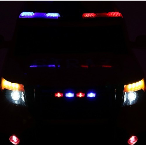 Elektromobilis vaikams SUV Police su nuotolinio valdymo pultu