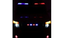 Elektromobilis vaikams SUV Police su nuotolinio valdymo pultu