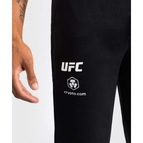 Мужские прямые тренировочные брюки UFC Fusion by Venum Authentic Fight Night, чёрные