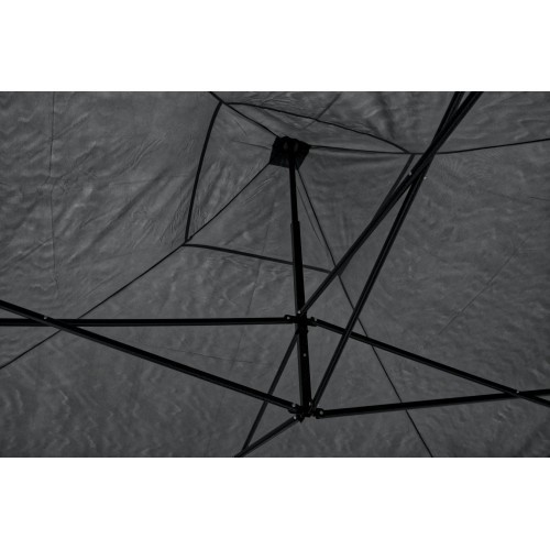Party tent scissor 3x3m grey WATERPROOF