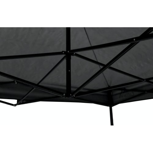 Party tent scissor 3x3m grey WATERPROOF