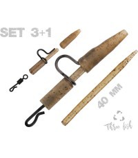 ZFISH Heavy Duty Clip Complete Set 40 mm