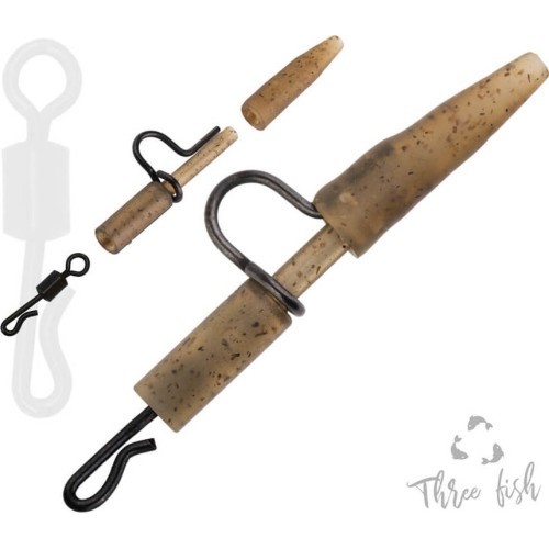 ZFISH Heavy Duty spaustukas su guminiu apsauginiu + QC