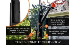 Goalrilla InGround basketball system FT72
