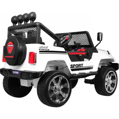 Электромобиль Raptor Drifter 4x4, белый