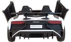 Электромобиль Lamborghini Aventador SV, белый